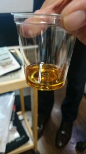水溶性ケイ素実験ごま油